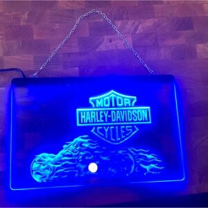Vintage Harley Davidson Neon sign